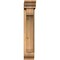 Ekena Millwork Legacy Traditional Smooth Bracket w/ Offset Brace, Western Red Cedar, 5 1/2"W x 18"D x 30"H BKT0604X18X30LEC01SWR - alternate 3